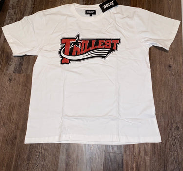 White/Deep Red Star Trillest T-Shirt