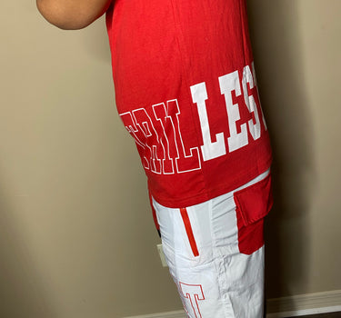 Trillest Pocket Tee - Red/White