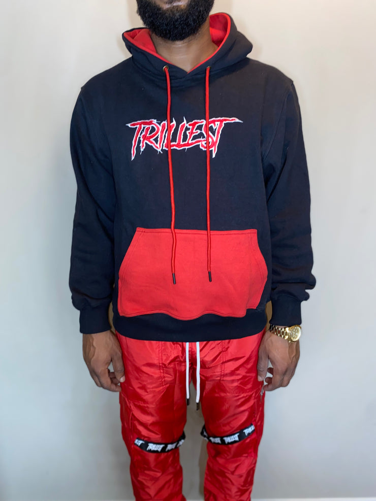 Trillest Red/Black Hoodie