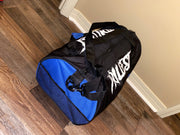 Trillest Black/Royal Blue Duffle Bag