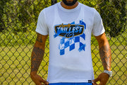 Trillest White/Royal Blue Loyalty Graphic Tee