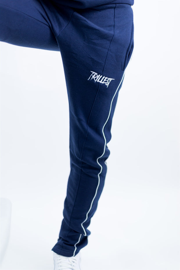 Trillest Navy/White Lux 2.0 Unisex Joggers