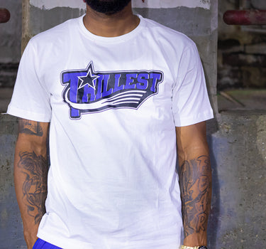 White/Royal Blue Star Trillest T-Shirt