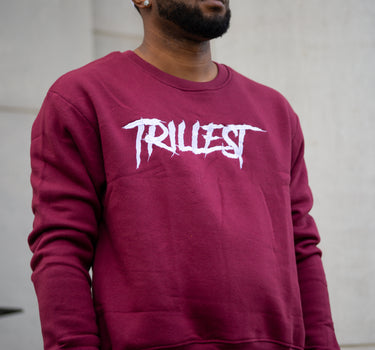 Trillest Burgundy Lux Unisex Crewneck