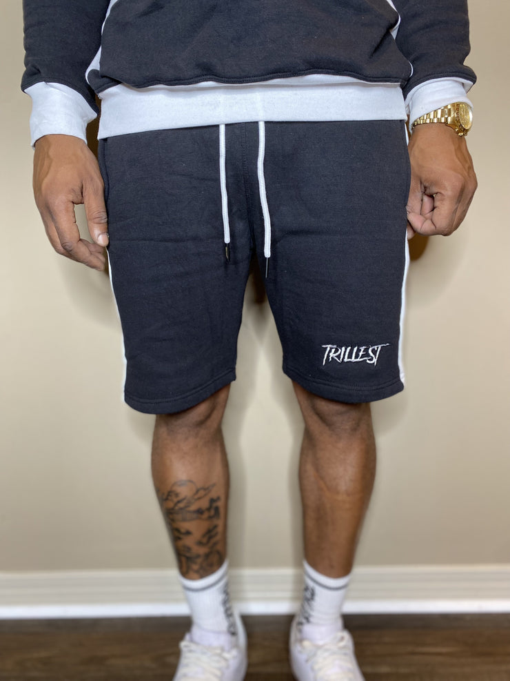 Trillest Black/White Unisex Shorts