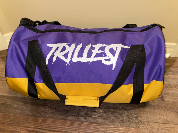 Trillest Purple/Gold Duffle Bag