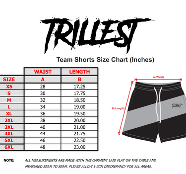 Wildcats x Trillest Windbreaker Shorts